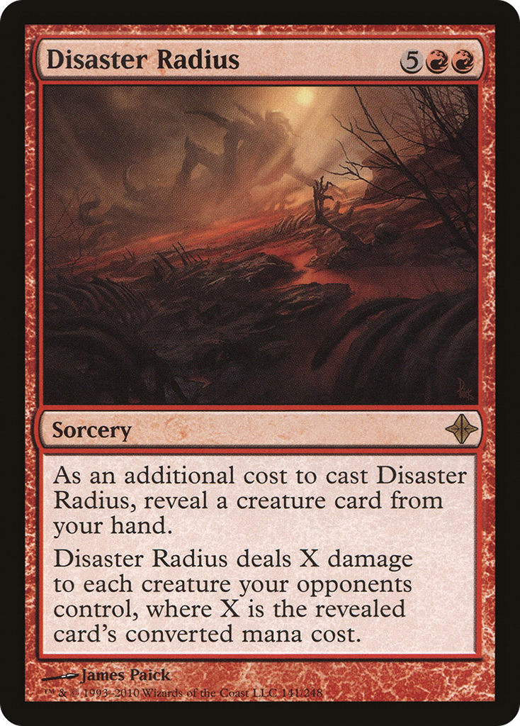Magic: The Gathering - Disaster Radius - Rise of the Eldrazi