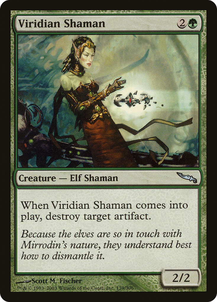 Magic: The Gathering - Viridian Shaman - Mirrodin