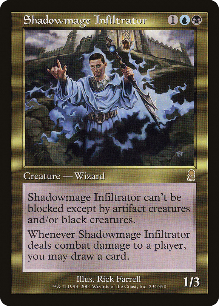 Magic: The Gathering - Shadowmage Infiltrator - Odyssey