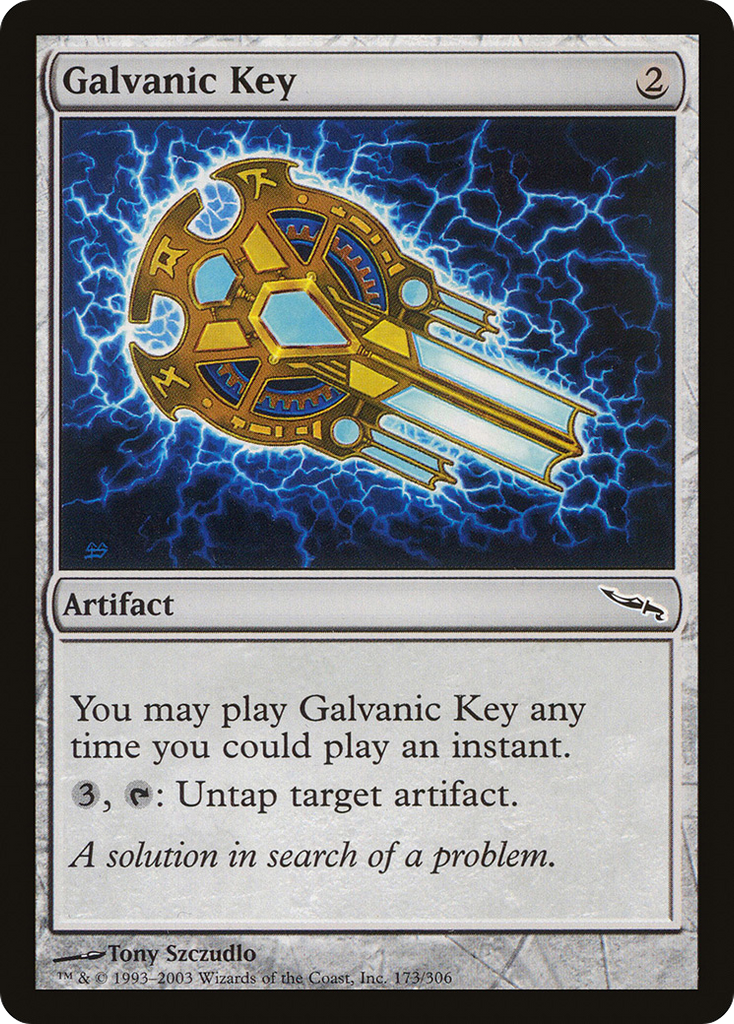 Magic: The Gathering - Galvanic Key - Mirrodin