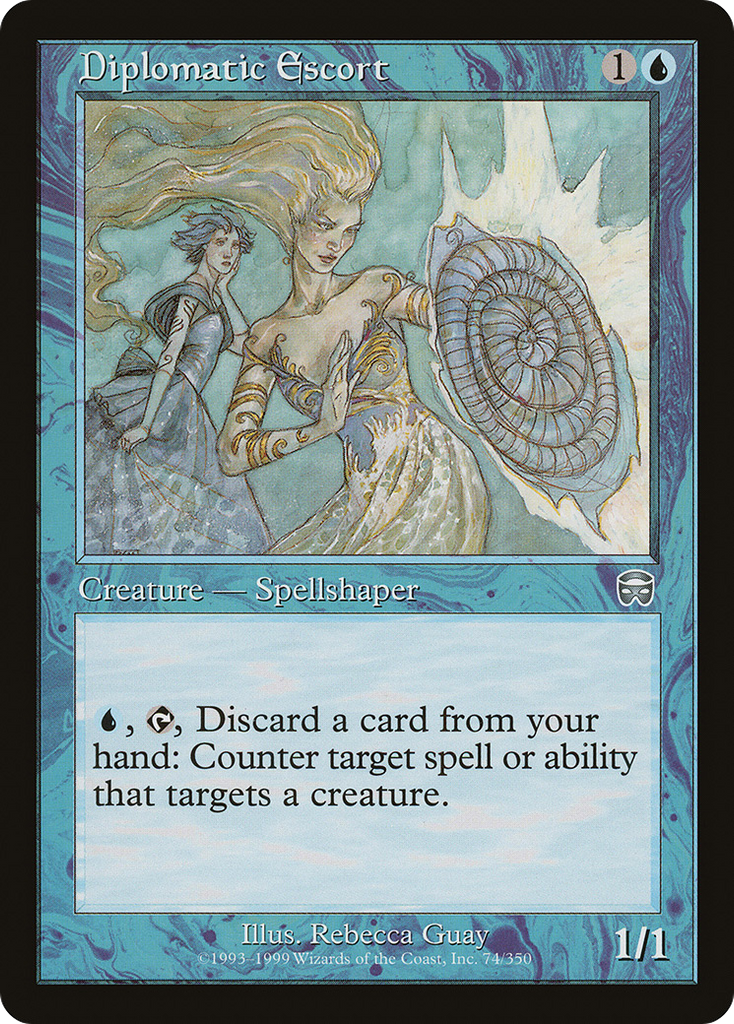 Magic: The Gathering - Diplomatic Escort - Mercadian Masques