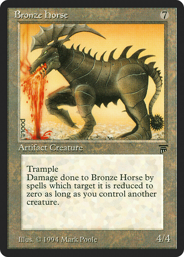 Magic: The Gathering - Bronze Horse - Legends