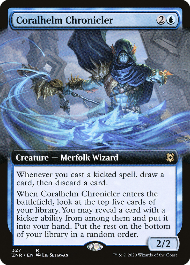 Magic: The Gathering - Coralhelm Chronicler - Zendikar Rising