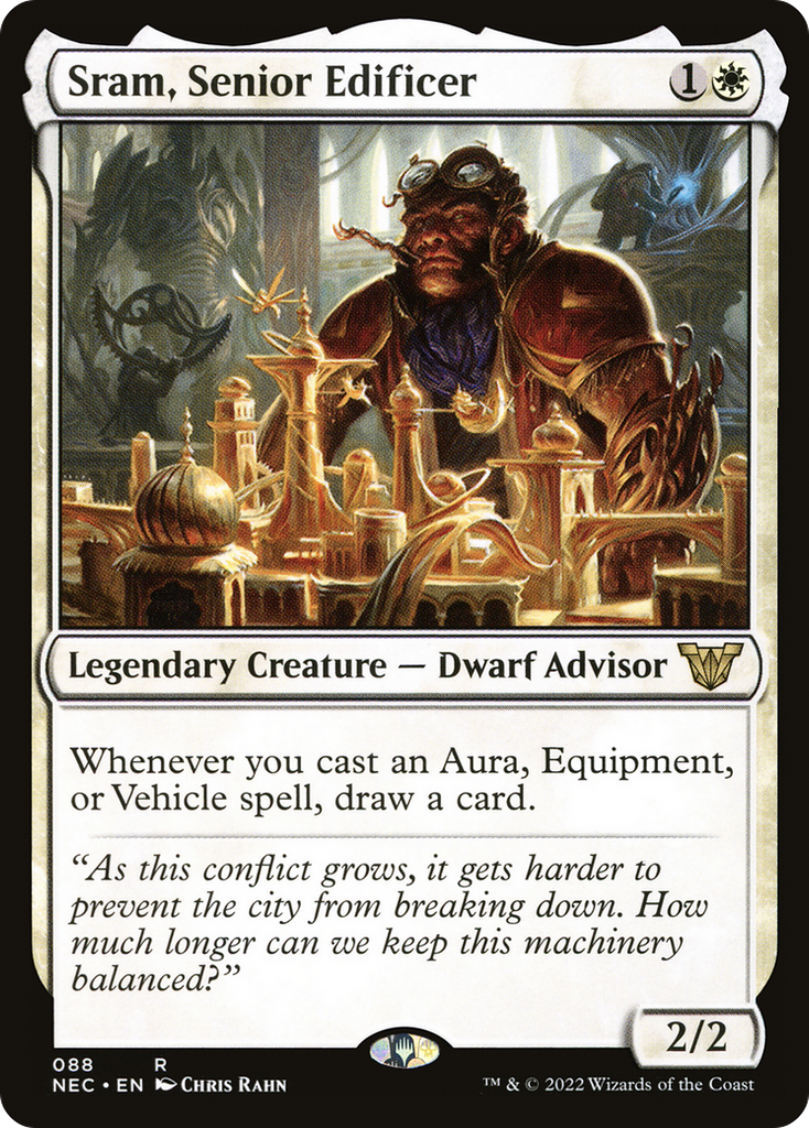 Magic: The Gathering - Sram, Senior Edificer - Neon Dynasty Commander