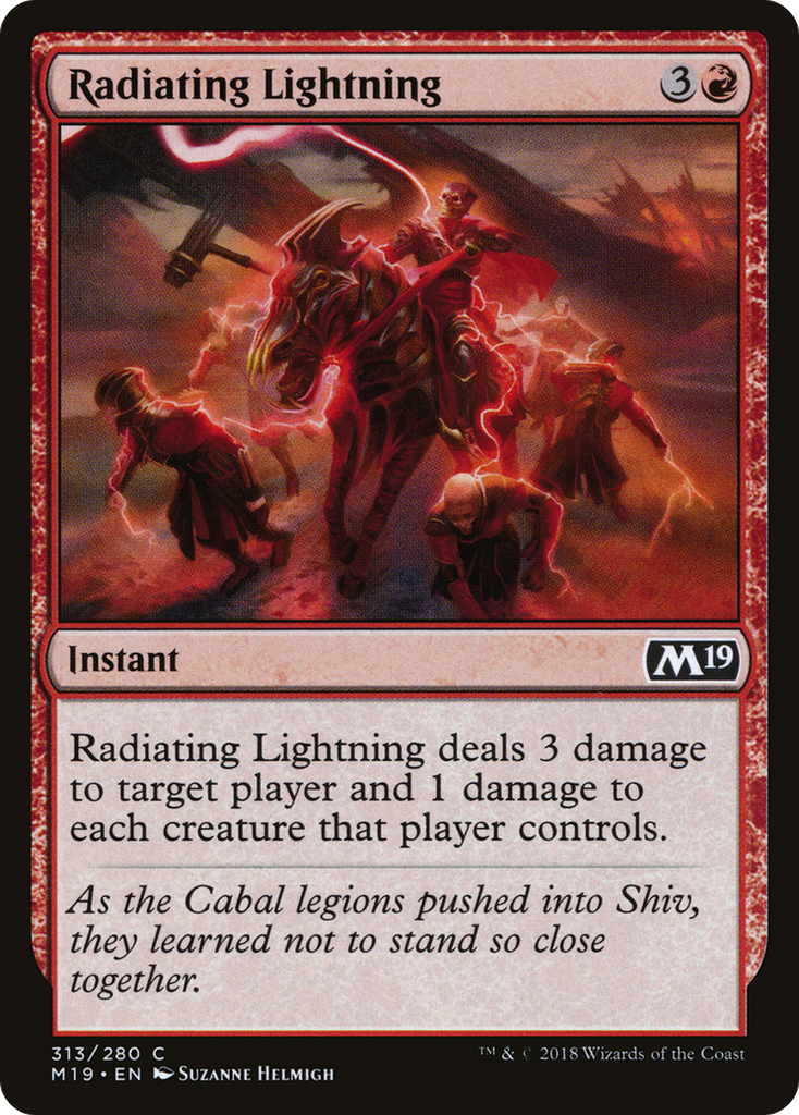 Magic: The Gathering - Radiating Lightning - Core Set 2019