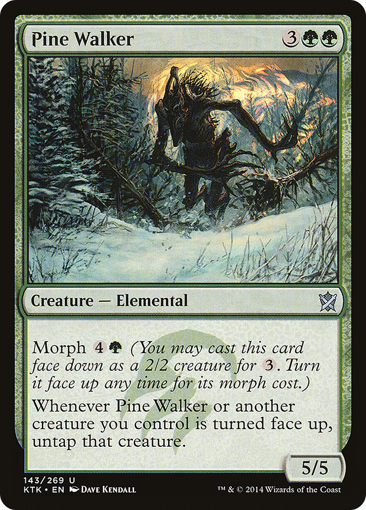 Magic: The Gathering - Pine Walker - Khans of Tarkir