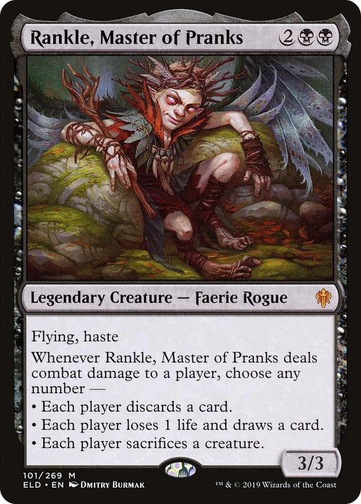 Magic: The Gathering - Rankle, Master of Pranks - Throne of Eldraine