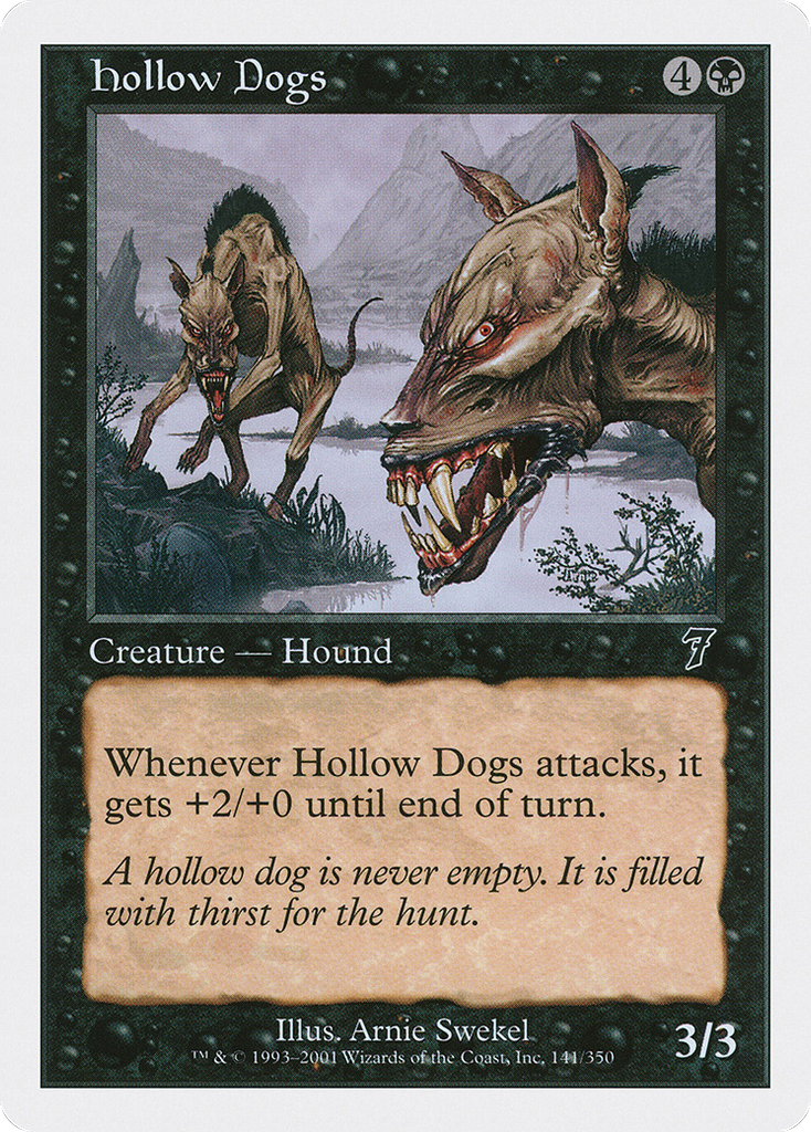 Magic: The Gathering - Hollow Dogs - Seventh Edition