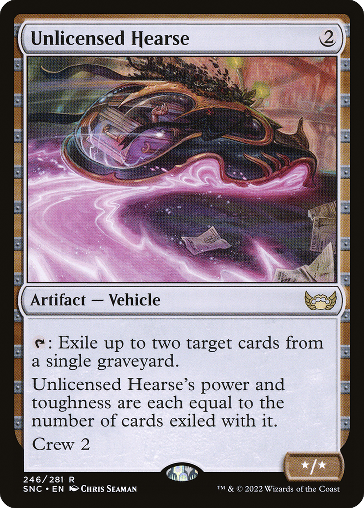 Magic: The Gathering - Unlicensed Hearse - Streets of New Capenna