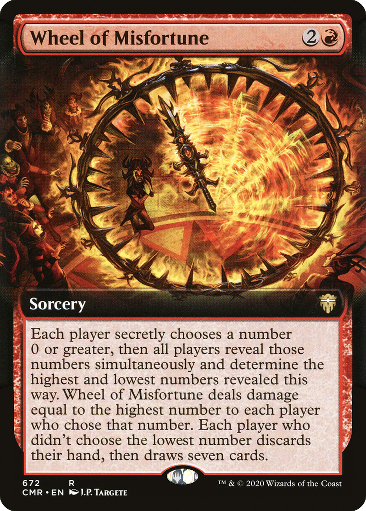 Magic: The Gathering - Wheel of Misfortune Foil - Commander Legends