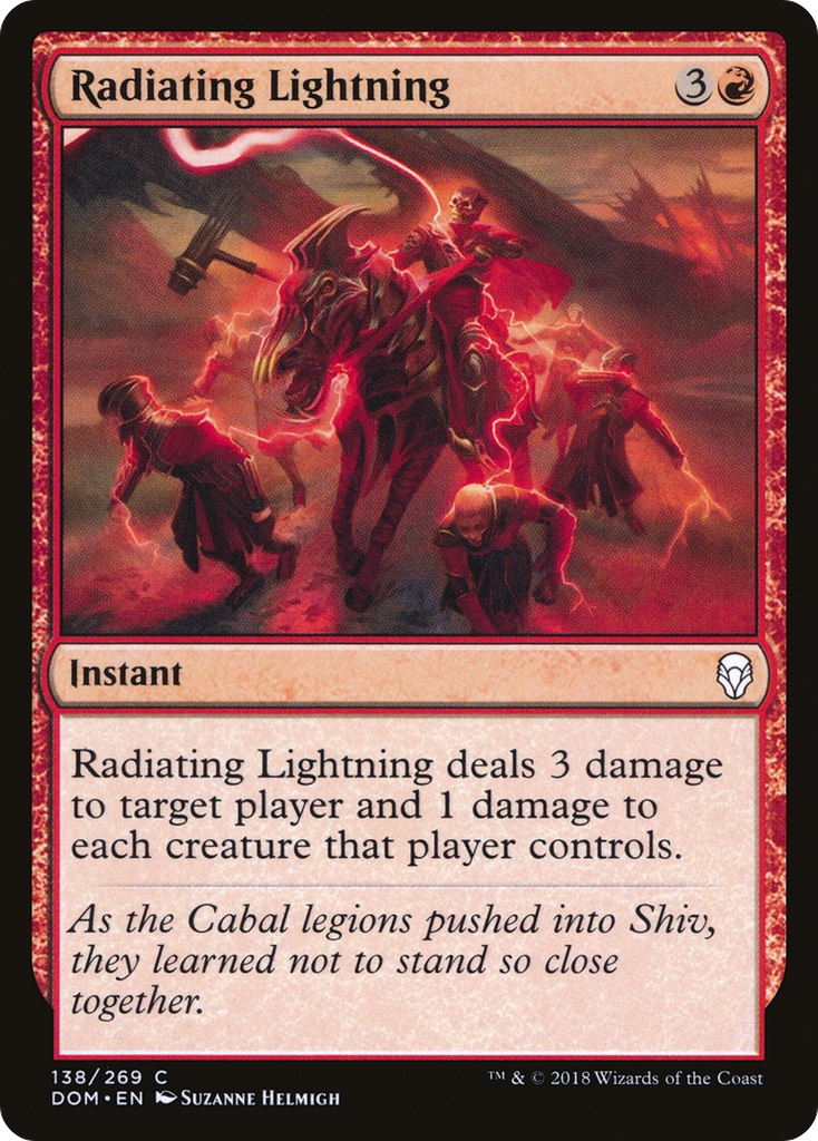 Magic: The Gathering - Radiating Lightning - Dominaria