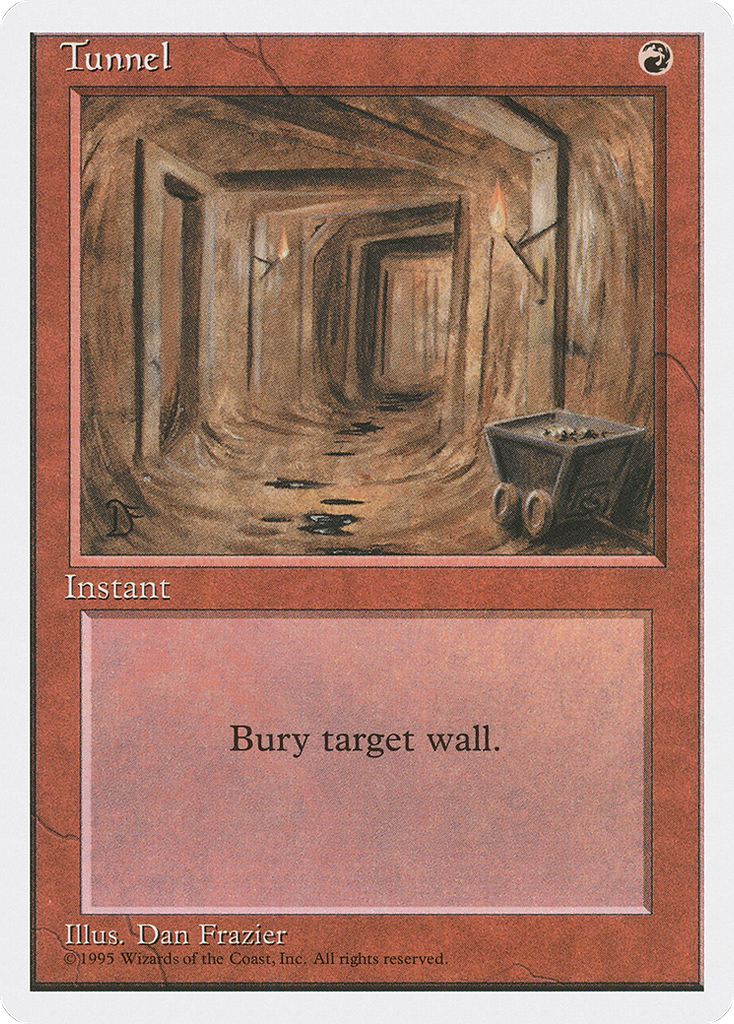 Magic: The Gathering - Tunnel - Fourth Edition