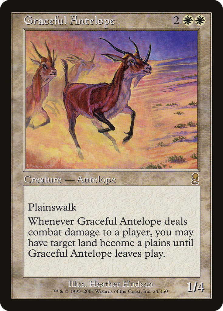 Magic: The Gathering - Graceful Antelope - Odyssey