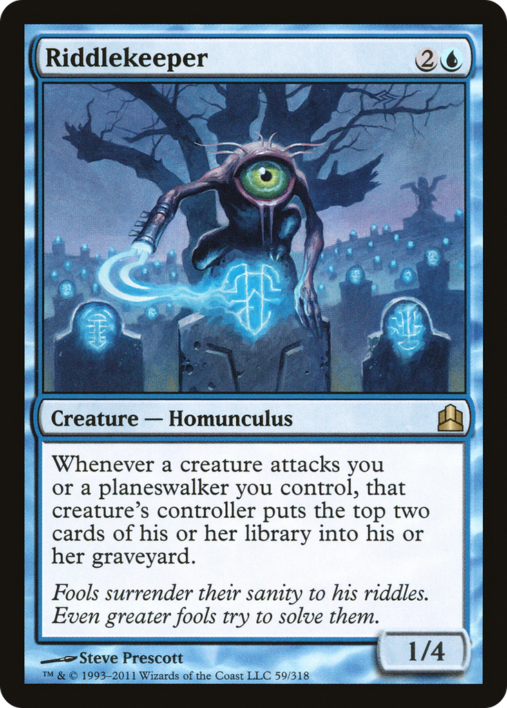 Magic: The Gathering - Riddlekeeper - Commander 2011