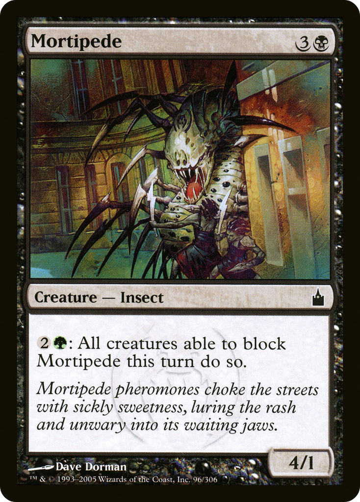 Magic: The Gathering - Mortipede - Ravnica: City of Guilds