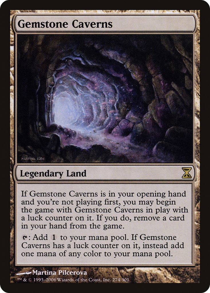 Magic: The Gathering - Gemstone Caverns - Time Spiral