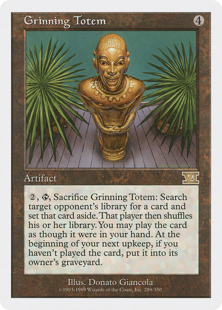 Magic: The Gathering - Grinning Totem - Classic Sixth Edition