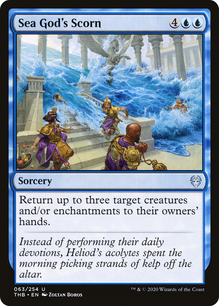 Magic: The Gathering - Sea God's Scorn - Theros Beyond Death