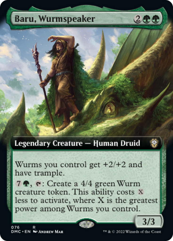 Magic: The Gathering - Baru, Wurmspeaker - Dominaria United Commander