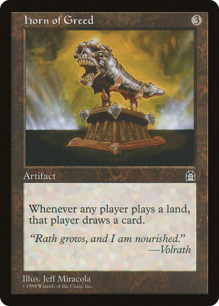 Magic: The Gathering - Horn of Greed - Stronghold