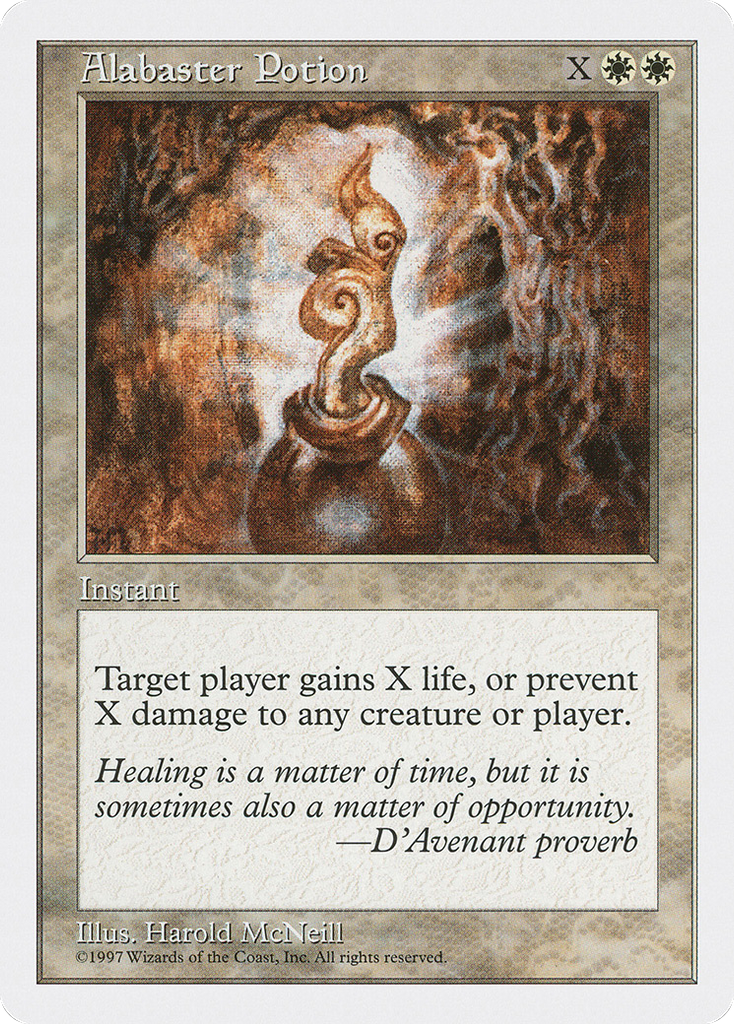 Magic: The Gathering - Alabaster Potion - Fifth Edition