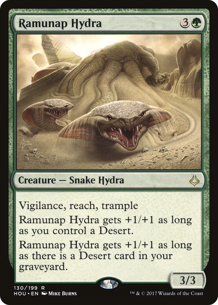 Magic: The Gathering - Ramunap Hydra - Hour of Devastation