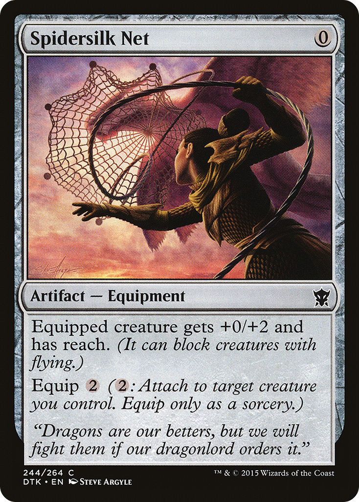 Magic: The Gathering - Spidersilk Net - Dragons of Tarkir