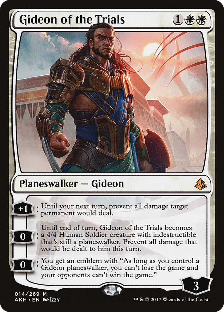 Magic: The Gathering - Gideon of the Trials - Amonkhet