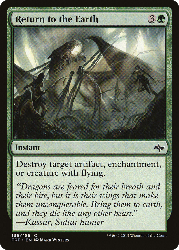 Magic: The Gathering - Return to the Earth - Fate Reforged