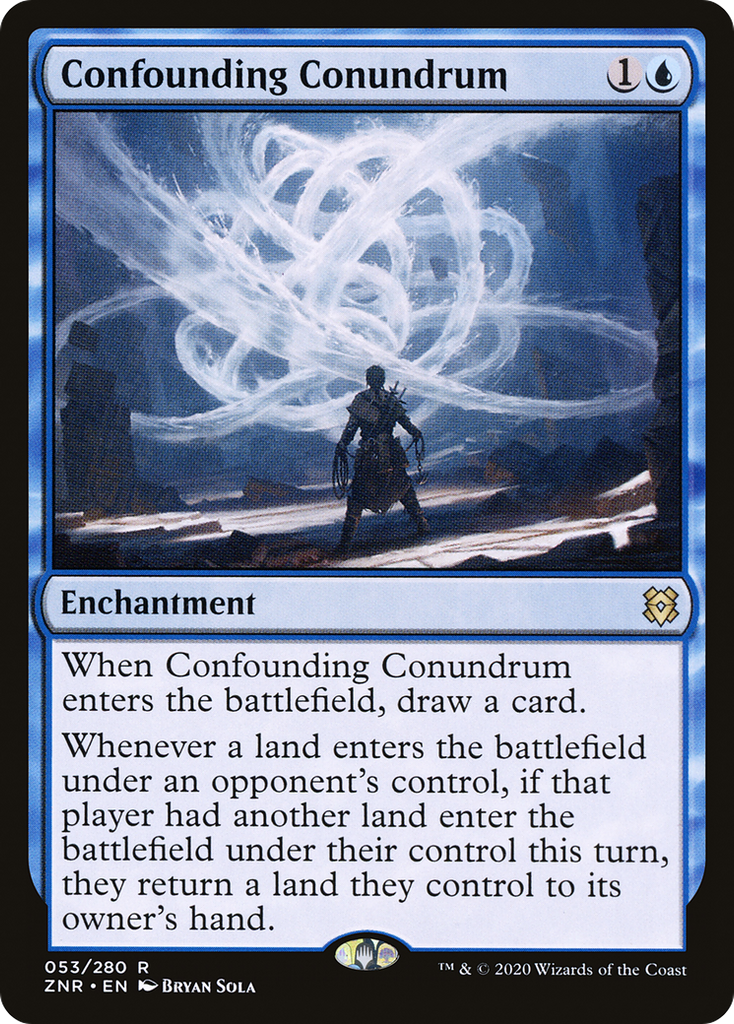 Magic: The Gathering - Confounding Conundrum Foil - Zendikar Rising