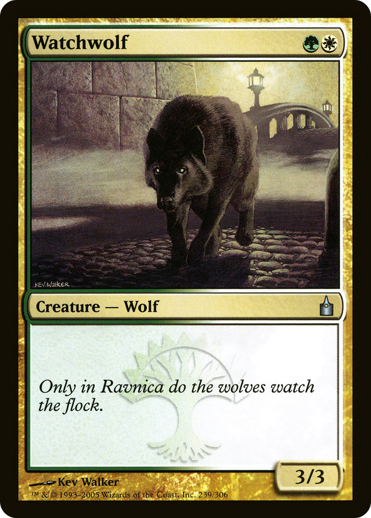 Magic: The Gathering - Watchwolf - Ravnica: City of Guilds