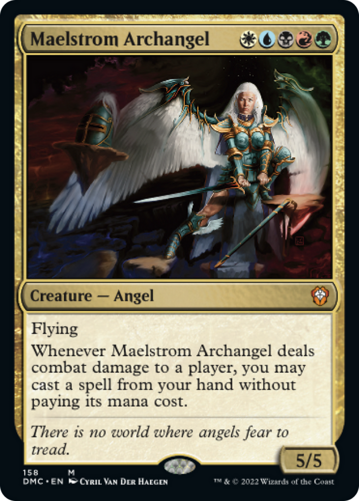 Magic: The Gathering - Maelstrom Archangel - Dominaria United Commander