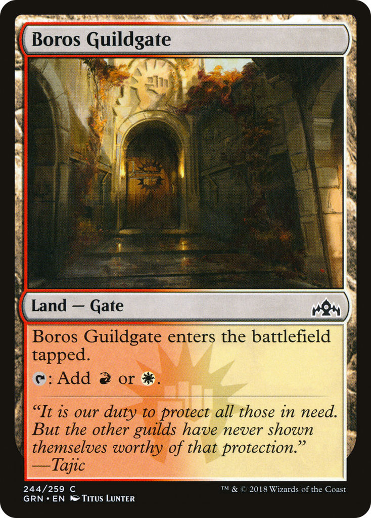 Magic: The Gathering - Boros Guildgate - Guilds of Ravnica