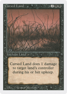 Magic: The Gathering - Cursed Land - Revised Edition