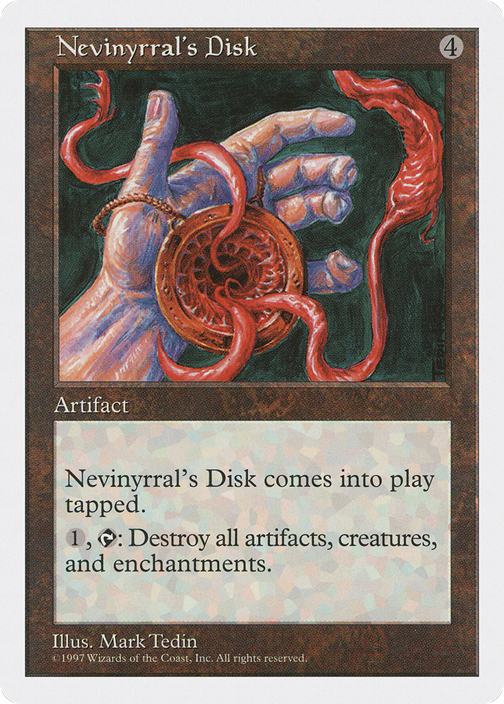 Magic: The Gathering - Nevinyrral's Disk - Fifth Edition