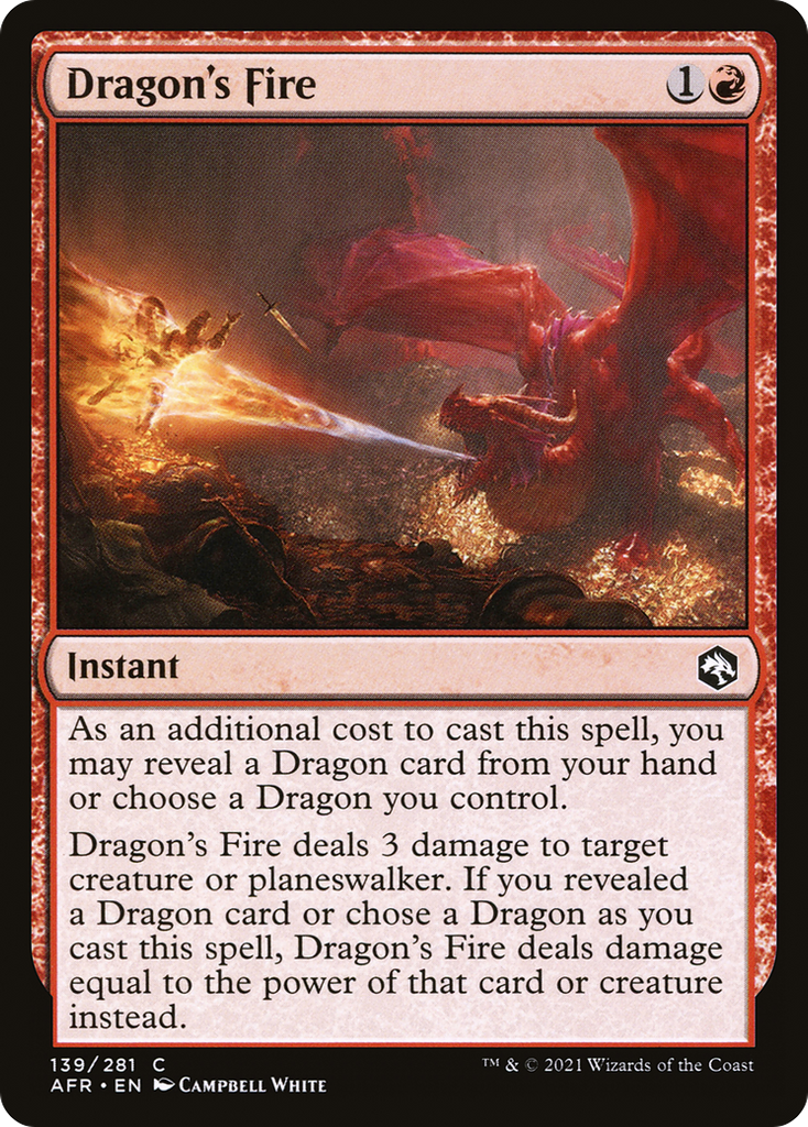 Magic: The Gathering - Dragon's Fire - Adventures in the Forgotten Realms
