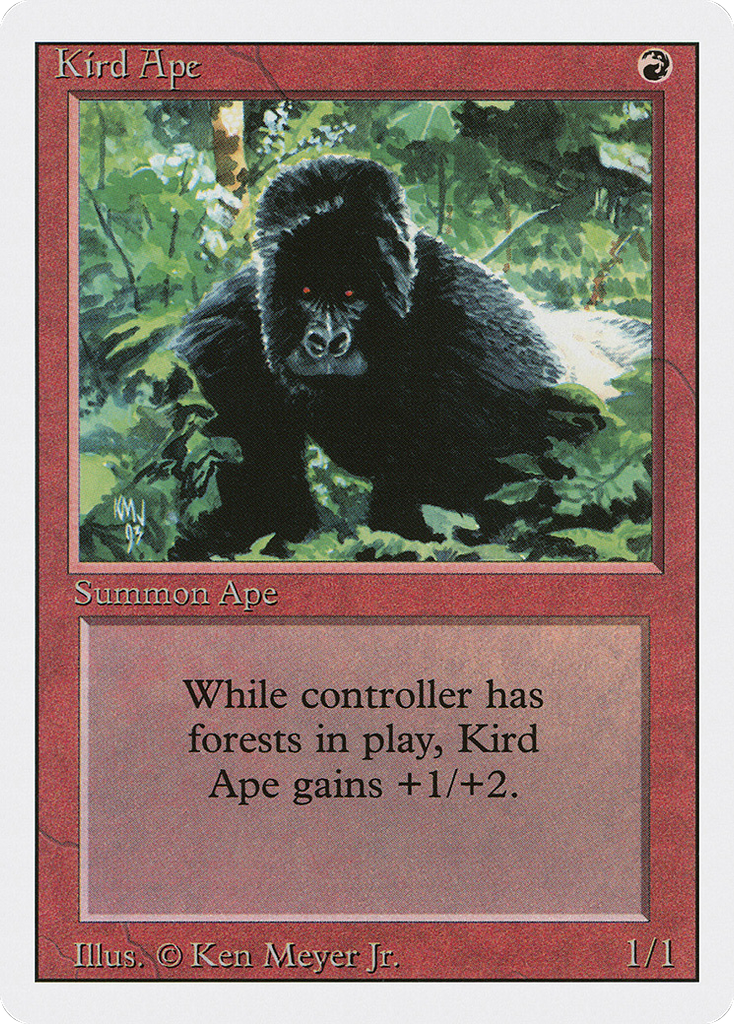 Magic: The Gathering - Kird Ape - Revised Edition