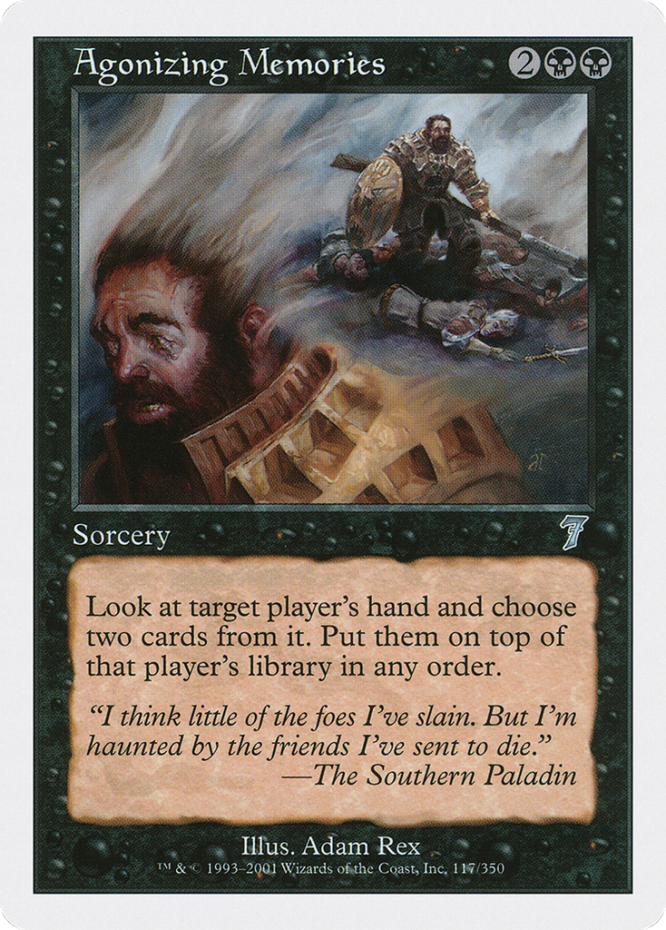 Magic: The Gathering - Agonizing Memories - Seventh Edition