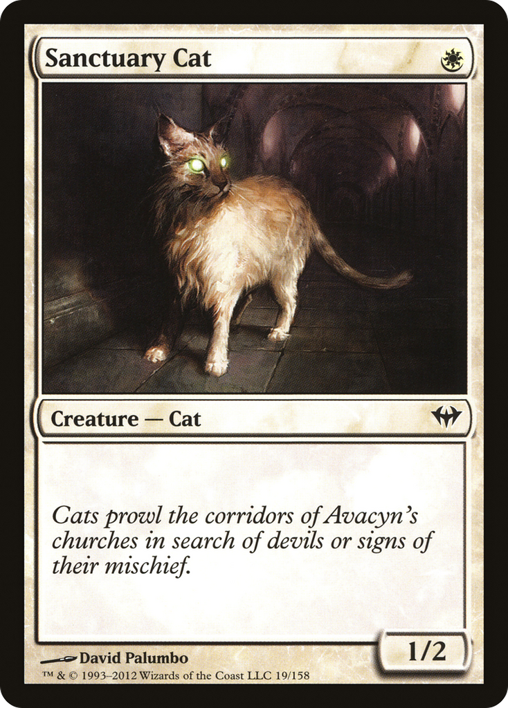 Magic: The Gathering - Sanctuary Cat - Dark Ascension