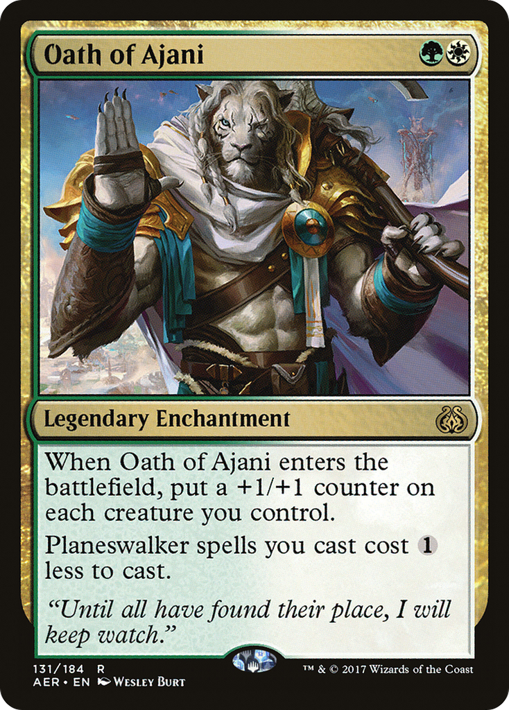 Magic: The Gathering - Oath of Ajani - Aether Revolt