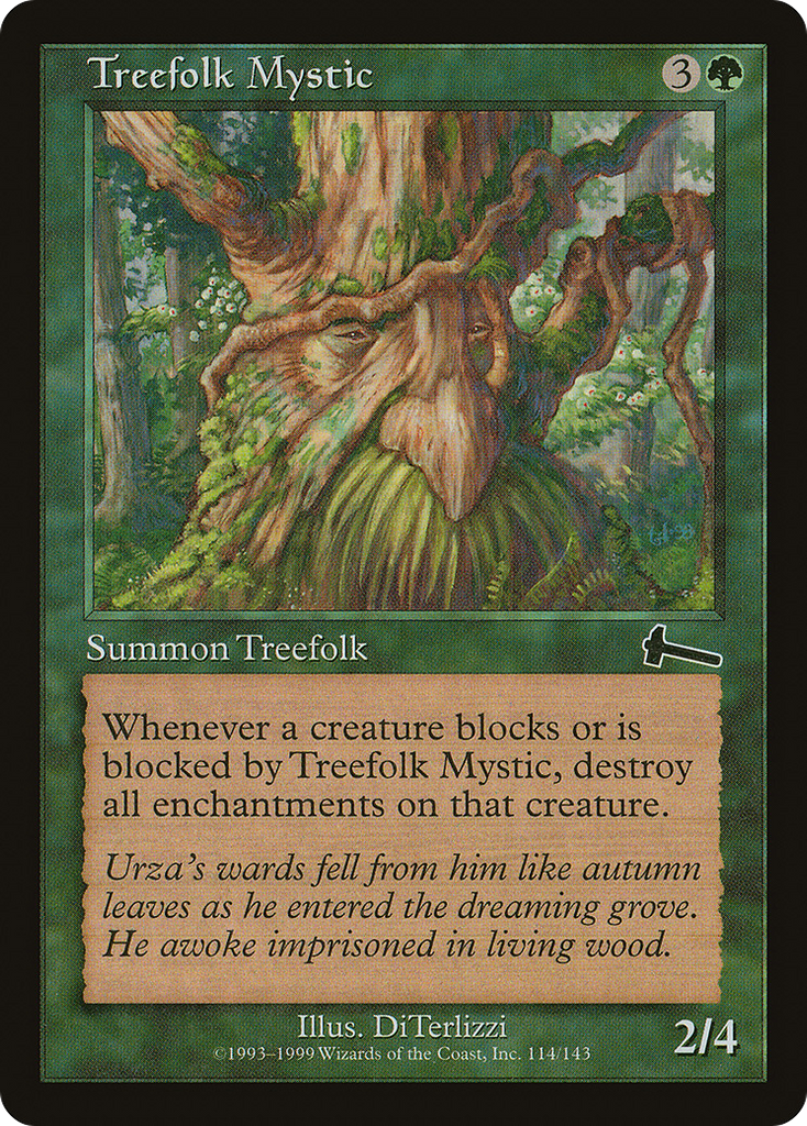 Magic: The Gathering - Treefolk Mystic - Urza's Legacy