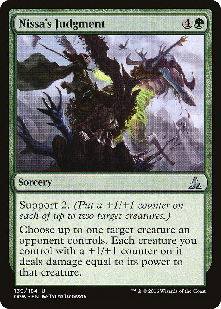 Magic: The Gathering - Nissa's Judgment - Oath of the Gatewatch