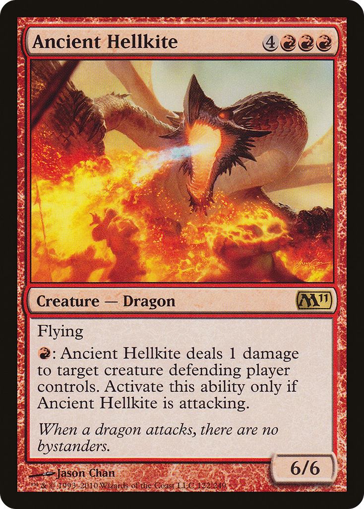 Magic: The Gathering - Ancient Hellkite - Magic 2011