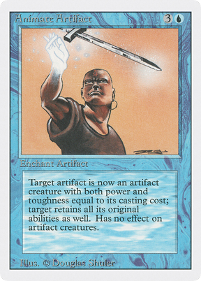 Magic: The Gathering - Animate Artifact - Revised Edition