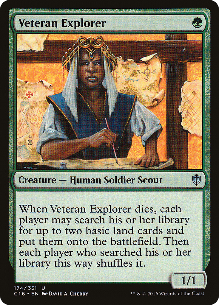 Magic: The Gathering - Veteran Explorer - Commander 2016