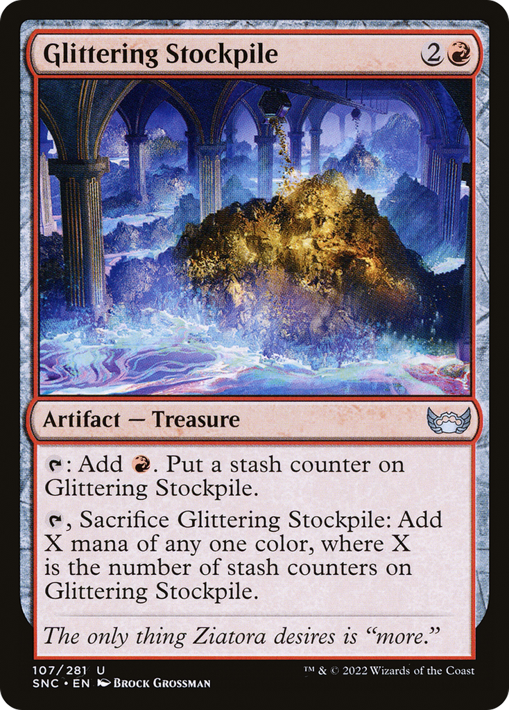 Magic: The Gathering - Glittering Stockpile - Streets of New Capenna