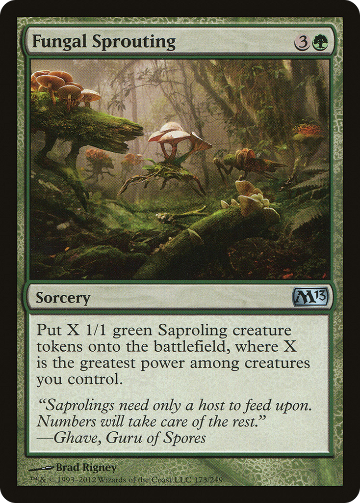 Magic: The Gathering - Fungal Sprouting - Magic 2013