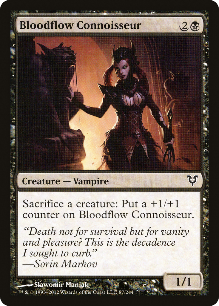 Magic: The Gathering - Bloodflow Connoisseur - Avacyn Restored