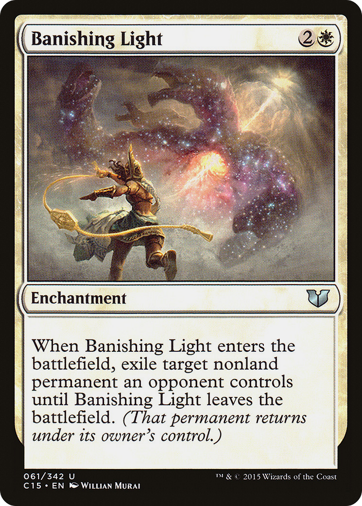 Magic: The Gathering - Banishing Light - Commander 2015