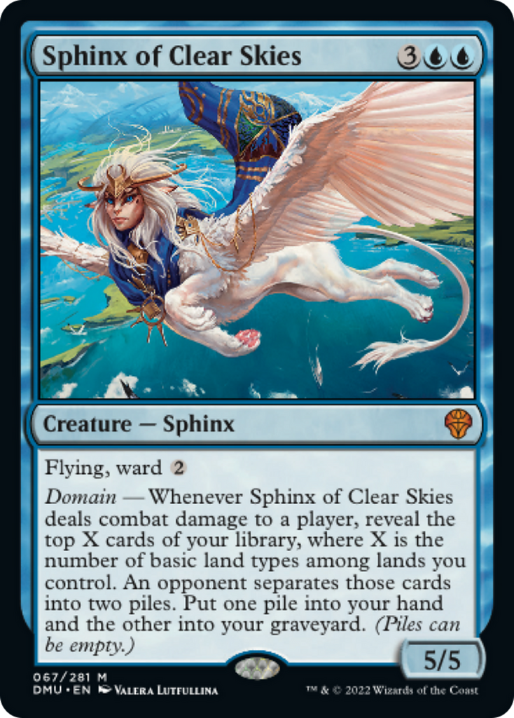 Magic: The Gathering - Sphinx of Clear Skies Foil - Dominaria United